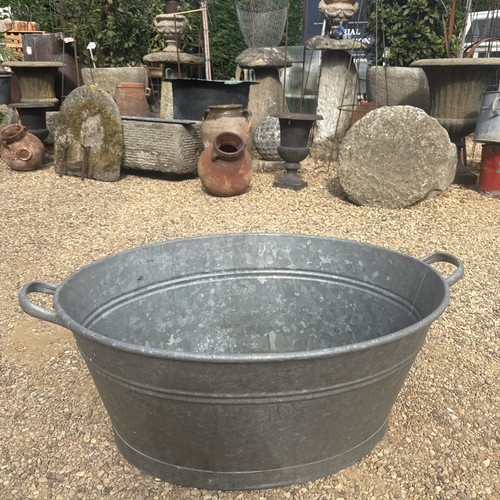 Vintage galvanised water - galvanised,