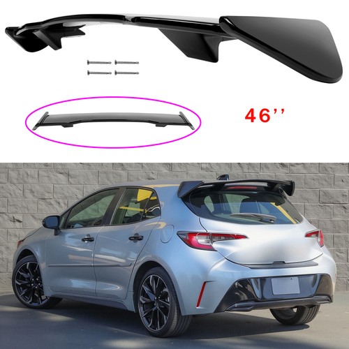 Glossy black car - 46'', rear