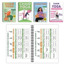 Chair Yoga for Seniors 60+: 40+ Exercises for Strength, Balance & Wellness UK
