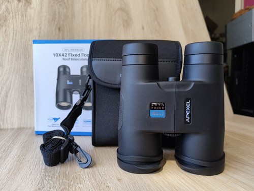 10x42 apexel binoculars fixed - binoculars,