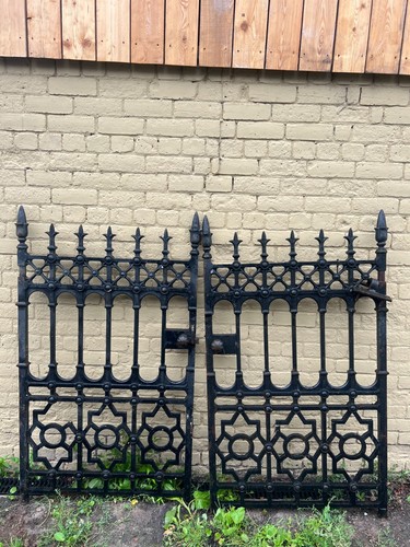 Pair wrought cast - wrought,