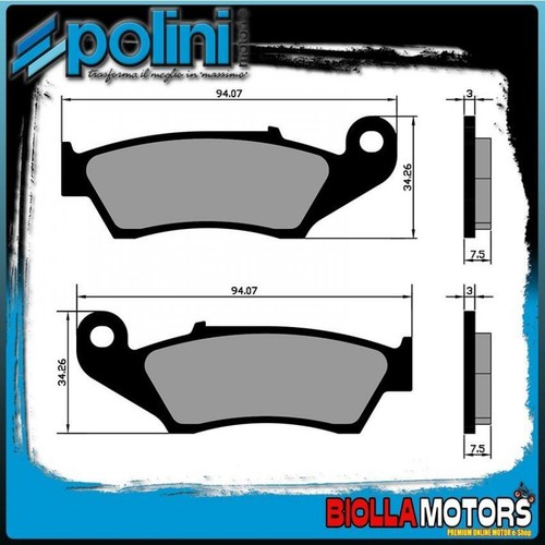 174 0050 front polini brake - 174.0050,