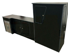 VW T5 Transporter  Campervan Camper Kitchen Furniture Unit pod Black Fridge LWB