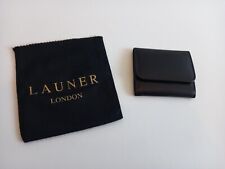 Launer London Leather Small Coin Tray Purse