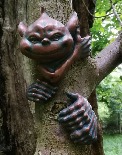 Elf garden tree decoration - tree,
