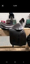 IDEAL Show Saddle 17inch Brown