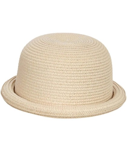 Hat bowler roll woven weave - bowler,