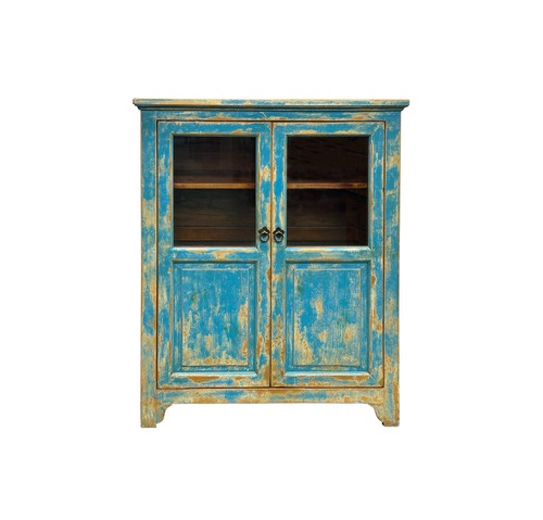 Shabby chic turquoise blue - turquoise,