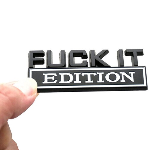 Metal sticker fuck - metal,