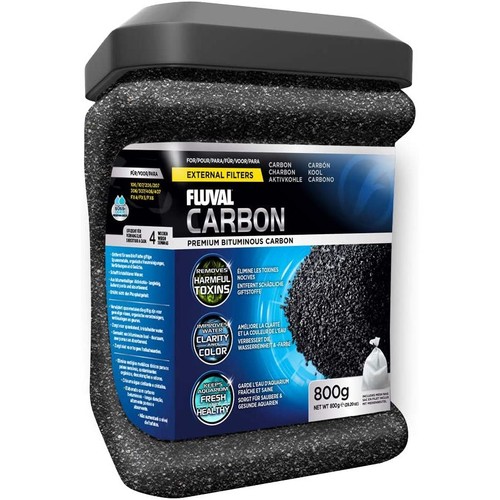 Fluval activated carbon 800g - activated,