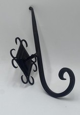 Black Cast Iron Plant/Wreath Hook