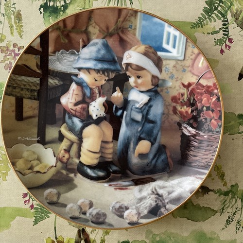 Rare vintage hummel plate - rare,