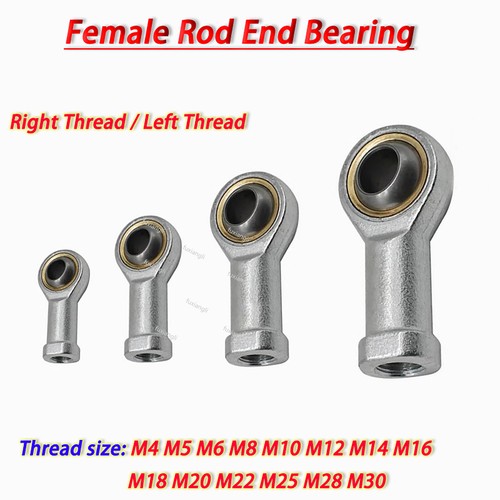 Female rod end - female, rose