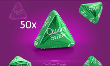50 GREEN TRIANGLES QUALITY