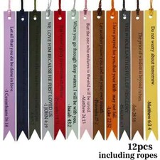 12Pcs Colourful Leather Bible