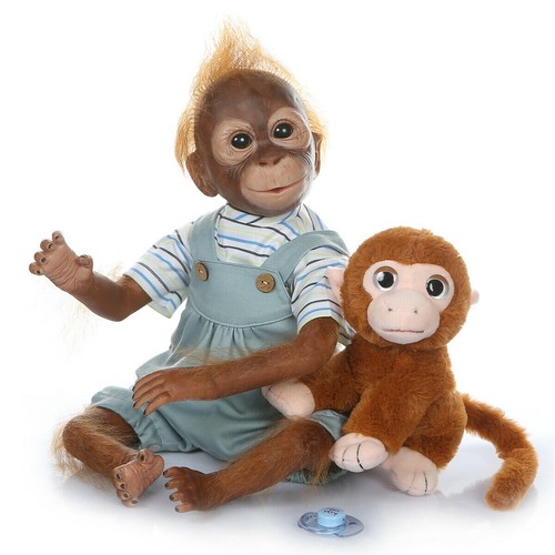 Reborn dolls monkey - dolls, 20"soft