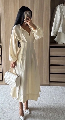 Zara new butter colour fitted - butter,