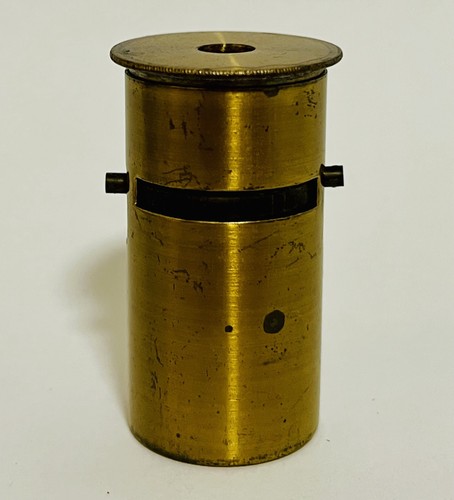 Antique brass field - brass, pocket