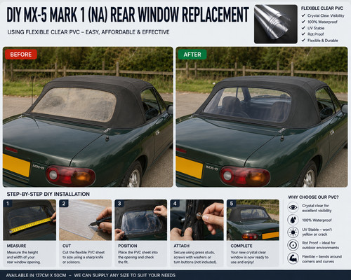 Mx5 mk1 convertible - mk1, window