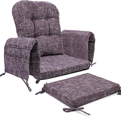 Glider rocker cushion set - cushion, (5