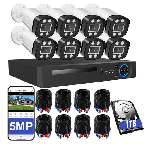 Cctv camera system 5mp - camera,