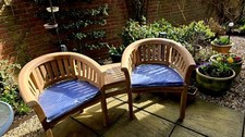 Teak companion seat - companion,