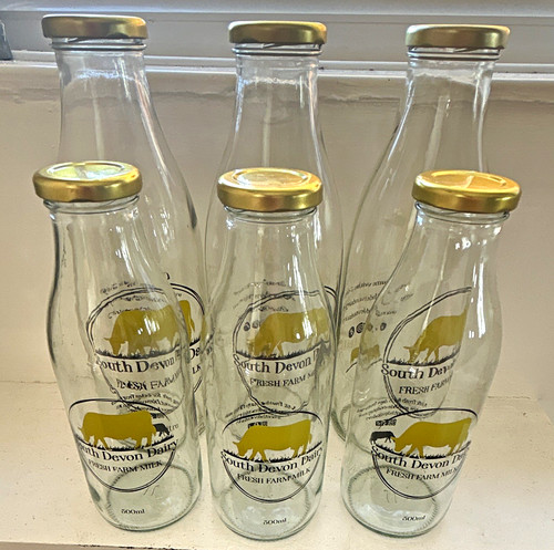 South devon dairy glass milk - south,