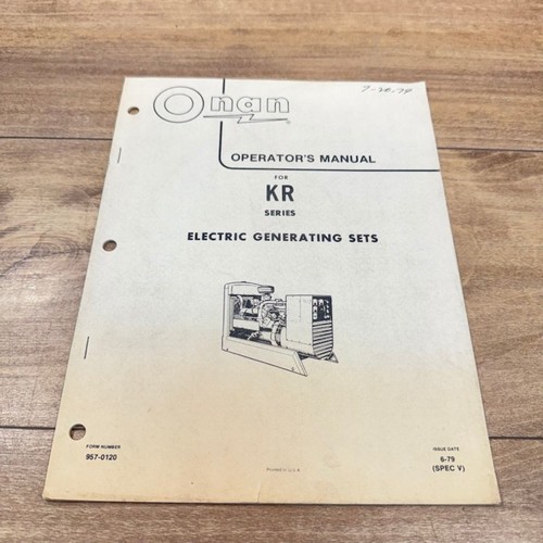 Onan generator original - onan, oem