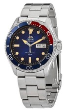 Orient Mako Kamasu Blue Dial Automatic Divers RA-AA0812L19B 200M Mens Watch