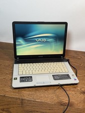 Sony VAIO VGN-FS115Z – Vintage Windows XP Laptop Retro Collector