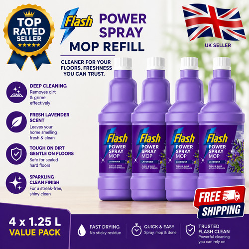 Flash power spray mop floor - power,