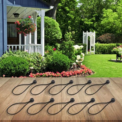 10x flag pole clips attach - flag,