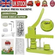 Button Maker Machine Badge