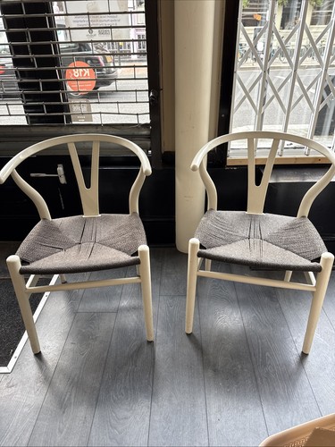 Set wishbone chairs - wishbone, hans