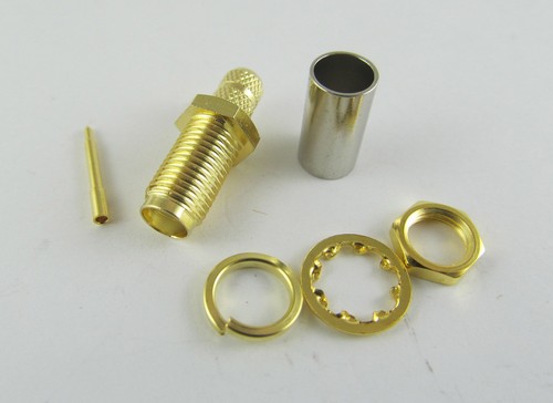 50x sma female - rp-sma, bulkhead