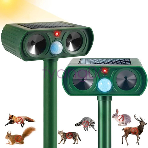 Ultrasonic solar repellent cat - ultrasonic,