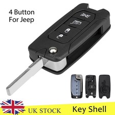 4 Button Flip Key Fob Case