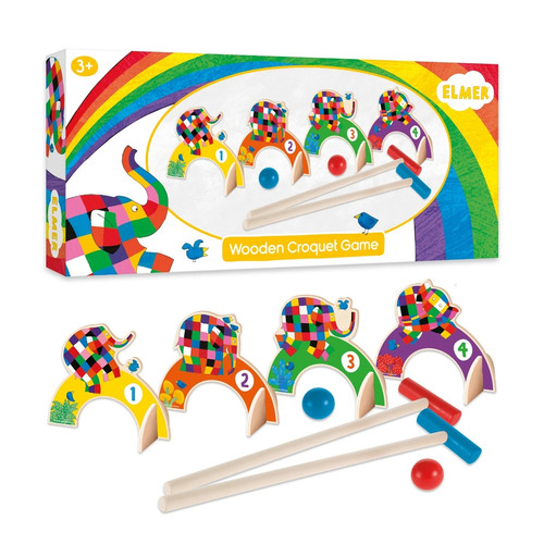 Elmer wooden croquet - wooden, set