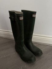 Hunter (Gates) Women’s Green Wellies Wellington Boots Made in England Size UK 5