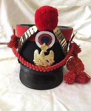 1st Empire Officer's Edition Golden Braid Helmet Leather Shako Decorative Style