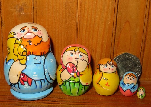 Miniature matryoshka russian - miniature,