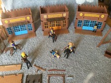 vintage playmobil western fort