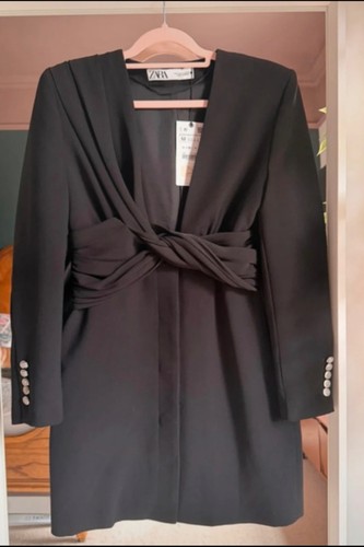 Zara blazer dress black - blazer, dress,