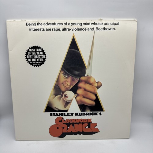 Clockwork orange laserdisc - clockwork,