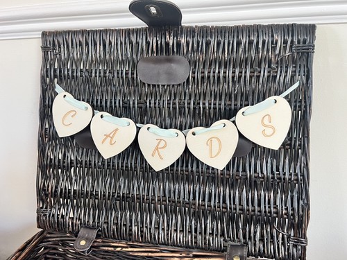 Wooden engraved wedding - wooden,