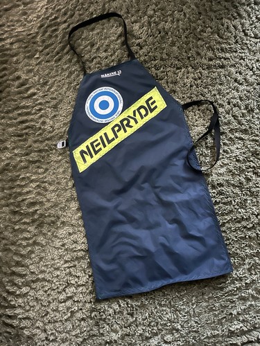 Bbq apron recycled from neil - apron,