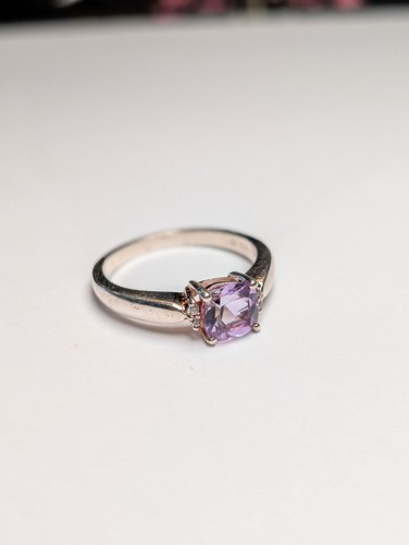 Vintage sterling silver purple - sterling,