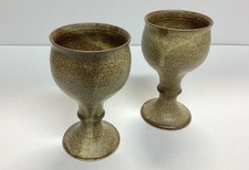 2 Vintage Studio Art Pottery