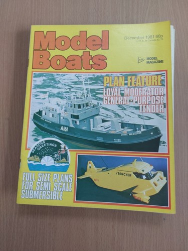 Model boats magazine december - boats,