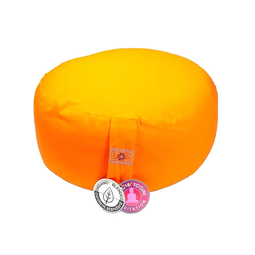Round zafu meditation cushion - round,